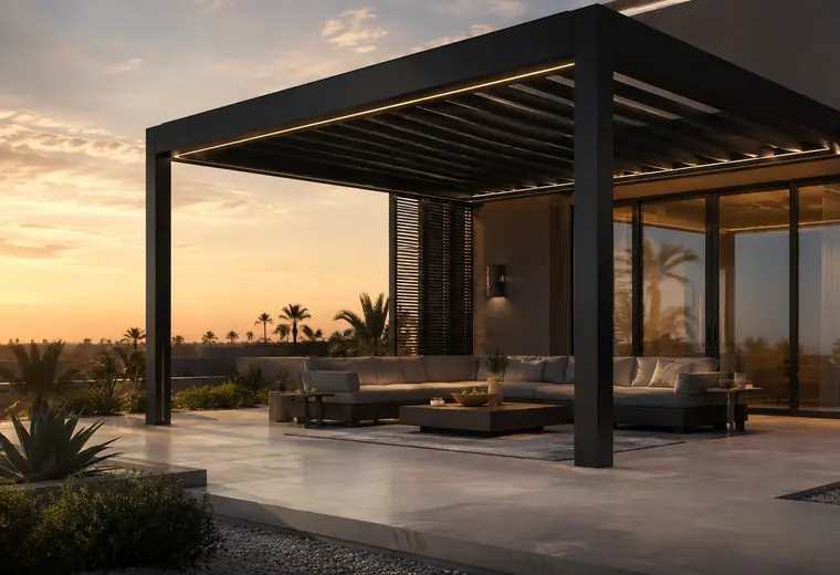 Pergola terrasse