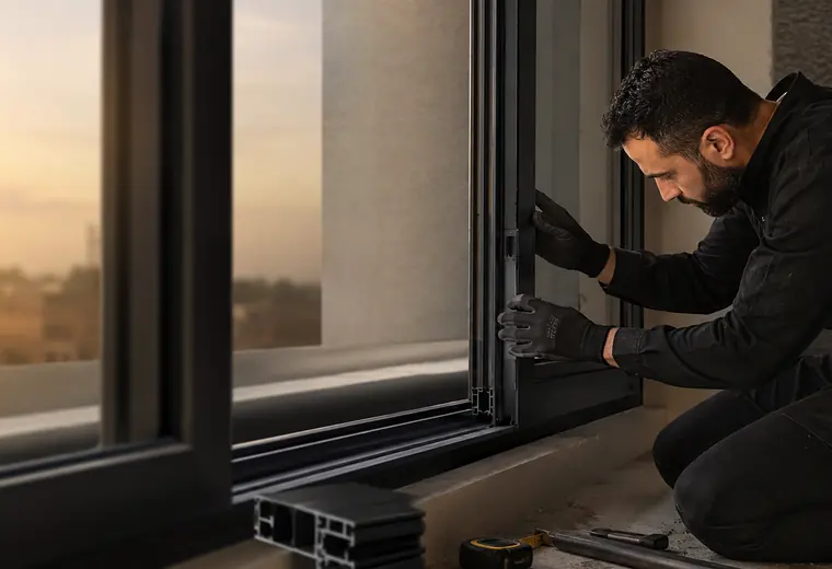 Pose aluminium